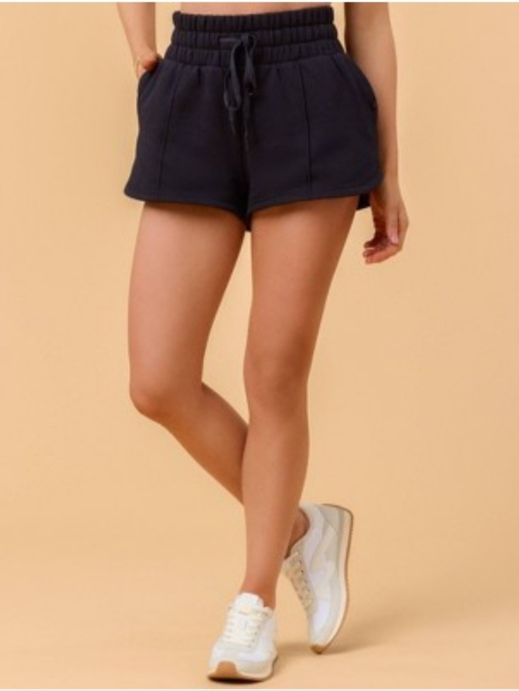 Blogilates Women's Mommy & Me Marshmallow Dolphin Shorts - Black S